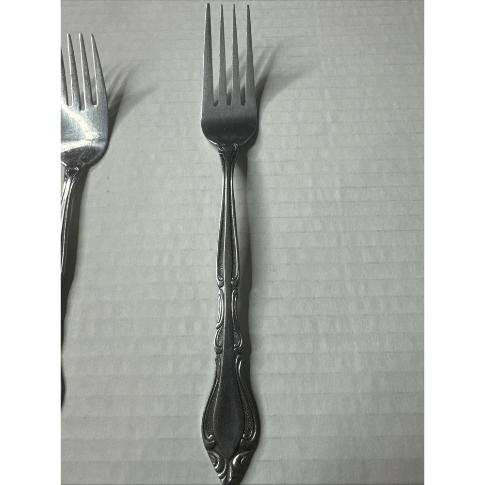 AUBERGE Mixed Spoons Fork Rogers Korea Stanley‎ Robert Stainless 5 Pieces
